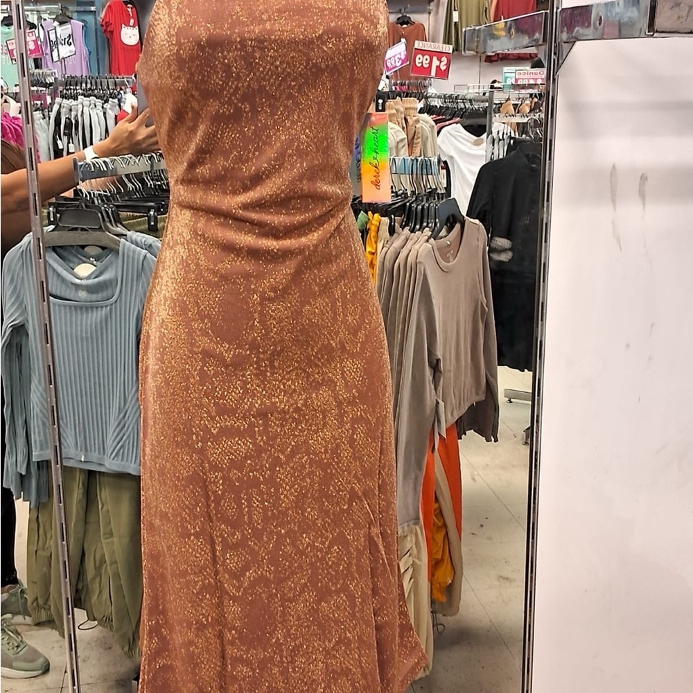 Derek heart - strappy dress with glitter